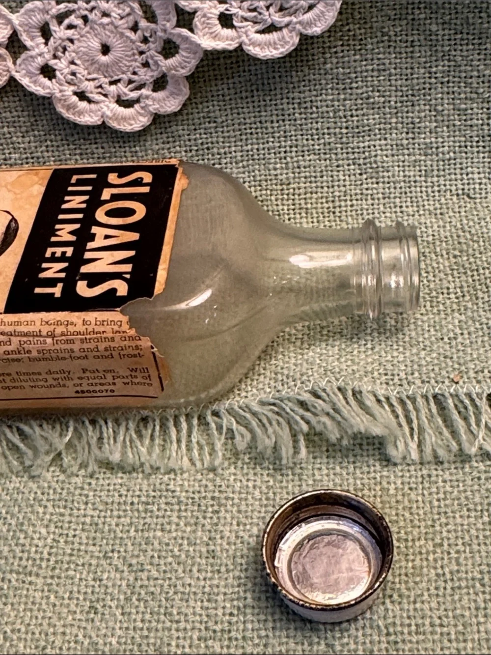 Sloan’s Liniment Bottle